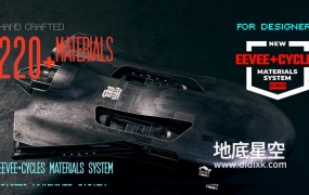 Blender插件-出色的材质纹理贴图系统 Eevee + Cycles Materials System V9.1