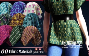 100组Substance布料材质预设