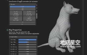 3D模型-野狼白模