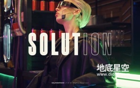 AE模板-时尚动感的商业广告卡点宣传视频图片幻灯片文字排版动画