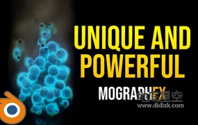 Blender插件-粒子追踪物理碰撞特效 Mographfx Carl Animation & Physics Sim Expansion V1.5.4