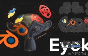 Blender插件-多贴图投射UV工具 Eyek v0.2.7