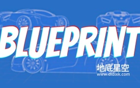 Blender插件-蓝图线框设计图渲染 Blueprint Maker V1.0.0