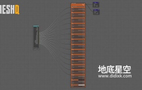 Blender预设-合成渲染节点预设 MeshQ – Blender Compositing Node Group