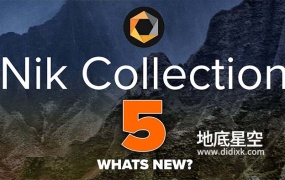中文版PS插件-胶片调色降噪锐化HDR图像处理特效滤镜Nik Collection V5.3.0 Win/Mac