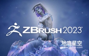 三维雕刻建模软件中文版/英文版 ZBrush 2023.1.0 Win/Mac