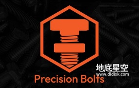 Blender插件-螺丝钉生成插件 Precision Bolts V0.1.1
