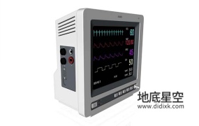 3D模型-多参数监护仪临床重症监护仪医疗设备