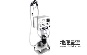 3D模型-医疗设备呼吸机