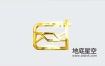 AE模板-明亮的黄金质感的logo标志展示动画