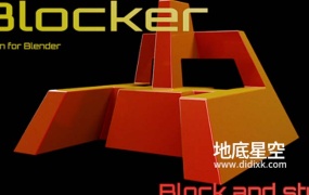 Blender插件-模型约束控制 Blocker v0.1.7