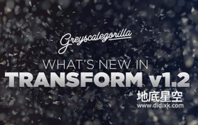 C4D插件-GSG灰猩猩超强破碎变形动画 GreyscaleGorilla Transform v1.231S + SuperText
