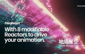 AE脚本-音乐律动节奏可视化BPM视觉效果 FreqReact v1.5.7 Win/Mac