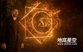 视频素材-82个4K科幻电影魔法印记护盾战斗火花特效动画