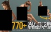 778张女性不同角度不同艺术姿势造型高清参考图合集