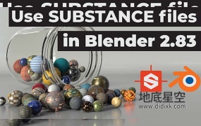 Blender插件-使用Blender软件打开Substance文件的插件 Xolotl Substance V2.1.4