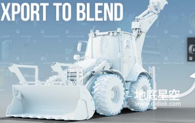 Blender插件-将部分模型单独导出保存 Export To Blend V1.2