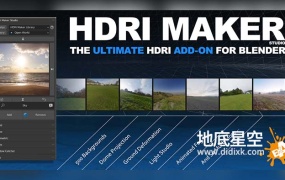 Blender插件-模拟制作HDRI环境场景效果 HDRI Maker v3.0.104