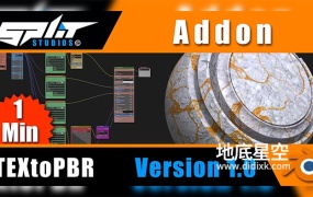 Blender插件-一键贴图转换PBR材质插件 Textopbr – Textures To Pbr In 1 Click