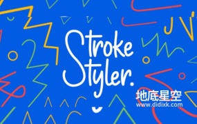 AE脚本-虚线线条描边动画 StrokeStyler V1.0 + 使用教程