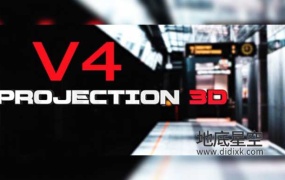 AE脚本-平面图片投射三维空间摄像机视差动画 Projection 3D v4.02+使用教程