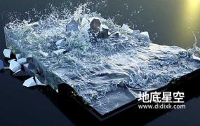 Blender插件-水花液体流体模拟 FLIP Fluids v1.6.4