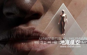 Blender预设-人脸皮肤贴图纹理素材 Universal Human Face Textures 1.0