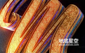 AE教程-制作绚丽的E3D三维文字片头+素材