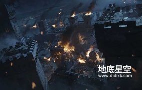 3D模型-中世纪城堡战争城墙塔楼