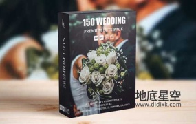 LUTs预设-153个专业婚礼电影LUTs视频调色预设