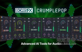 AU/PR/达芬奇/VST3插件-音频降噪去杂音回响修复增强插件 CrumplePop 2024.0.12 CE Win/Mac一键安装