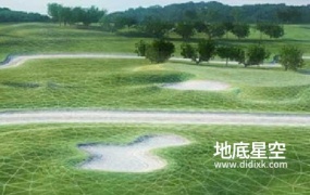 3DS MAX插件-地形路面模拟制作插件 SplineLand V1.054