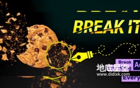 AE脚本-自定义爆炸粉碎破碎动画效果 Break It! V1.1.2+使用教程