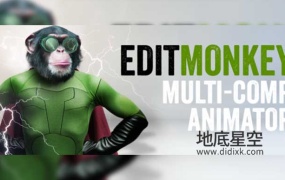 AE脚本-一键处理多图层运动 EditMonkey v1.06+使用教程
