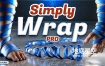 Blender插件-绳子绸带样条线缠绕工具 Simply Wrap Pro v3.6+预设库