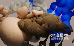 贴图素材-100个木材塑料纸张打孔布料贴图素材