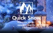 Blender插件-下雪覆盖插件 Quick Snow v3.2
