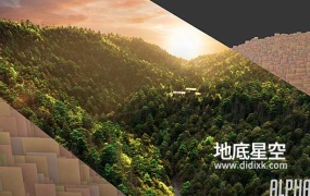 Blender插件-植物树木快速生成渲染插件 Alpha Trees Pro v2.3.6 + Library 预设库