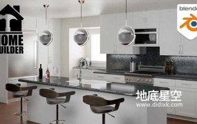 Blender插件-室内家装设计插件 Home Builder 4.0.1