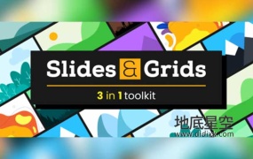AE脚本-创建动态网格幻灯片视频墙展示动画 Slides & Grids V1.2.0+使用教程