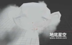 Blender插件-三维模型烟雾散布生成器 Smoke Scatter v1.2.0
