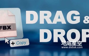 Blender插件-多格式文件拖拽导入插件 Drag & Drop Import V1.04