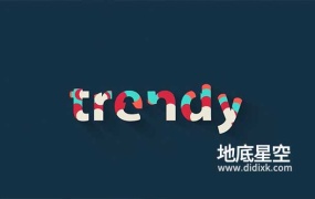 AE模板-文字文本Logo图形生长动画