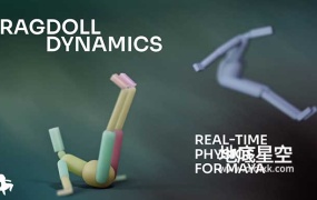 Maya/Blender插件-实时物理解算器插件 Ragdoll Dynamics Unlimited V2024