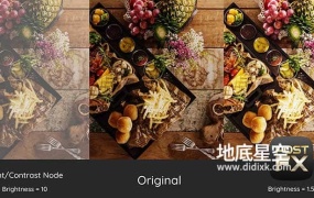 Blender插件-后期滤镜特效调色插件 Post FX V2.1