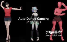 Blender插件-舞蹈自动生成摄像机动画 Auto Dance Camera V2.3.1 With Audio Beat