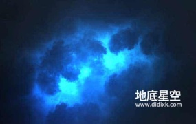 视频素材-云层烟雾闪电特效