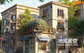 3D模型-梦想街区模型