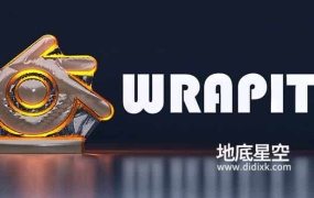 Blender插件-塑料包装效果插件 WrapIt V1.0