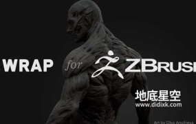 ZBrush插件-模型拓扑插件 Faceform ZWrap V2024.6.2